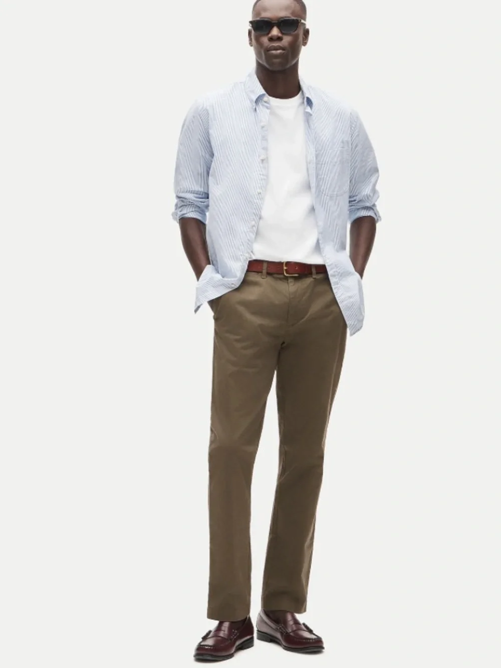 J crew catskill green 770™ Straight-fit stretch chino pant